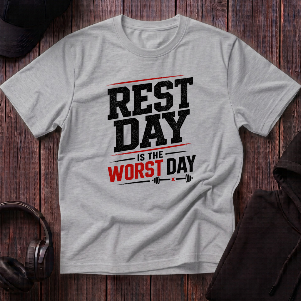 Rest Day Is The Worst Day Tee