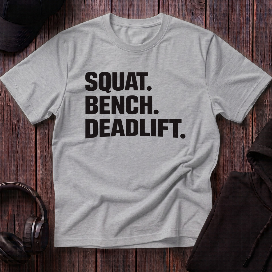 Squat Bench Deadlift Tee