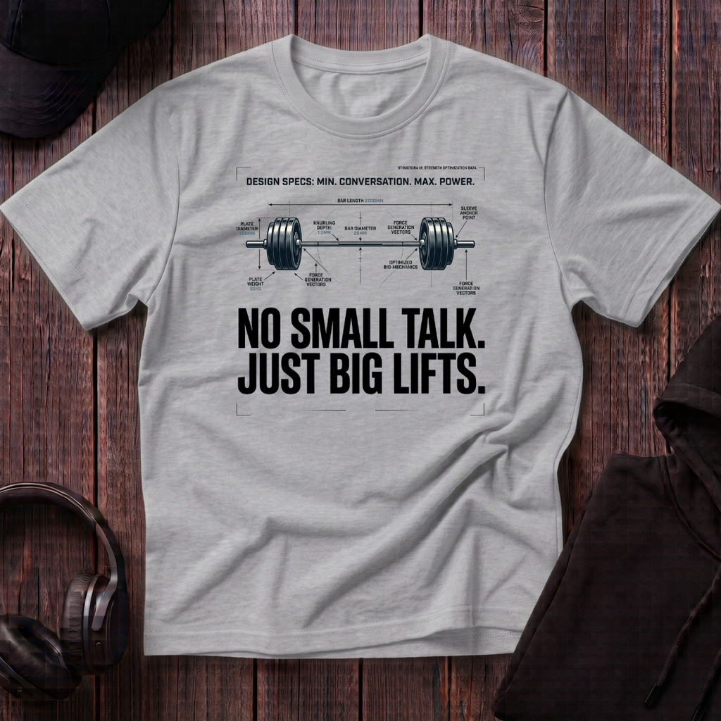 No Small Talk Tee