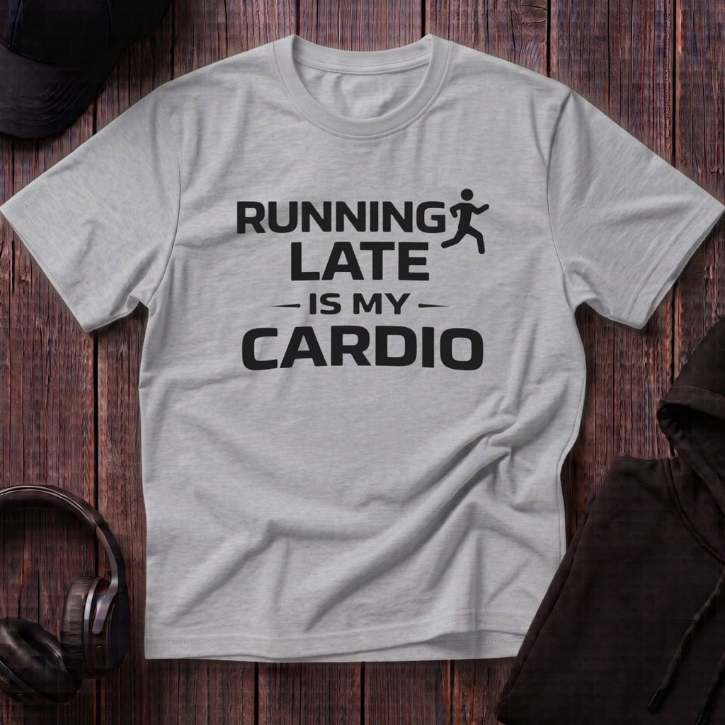 Running Late Is My Cardio Tee