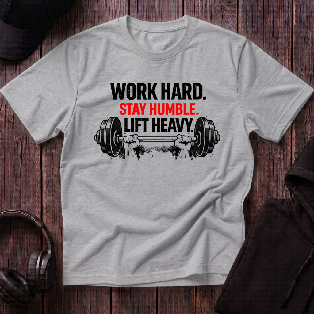 Work Hard Stay Humble Lift Heavy Tee