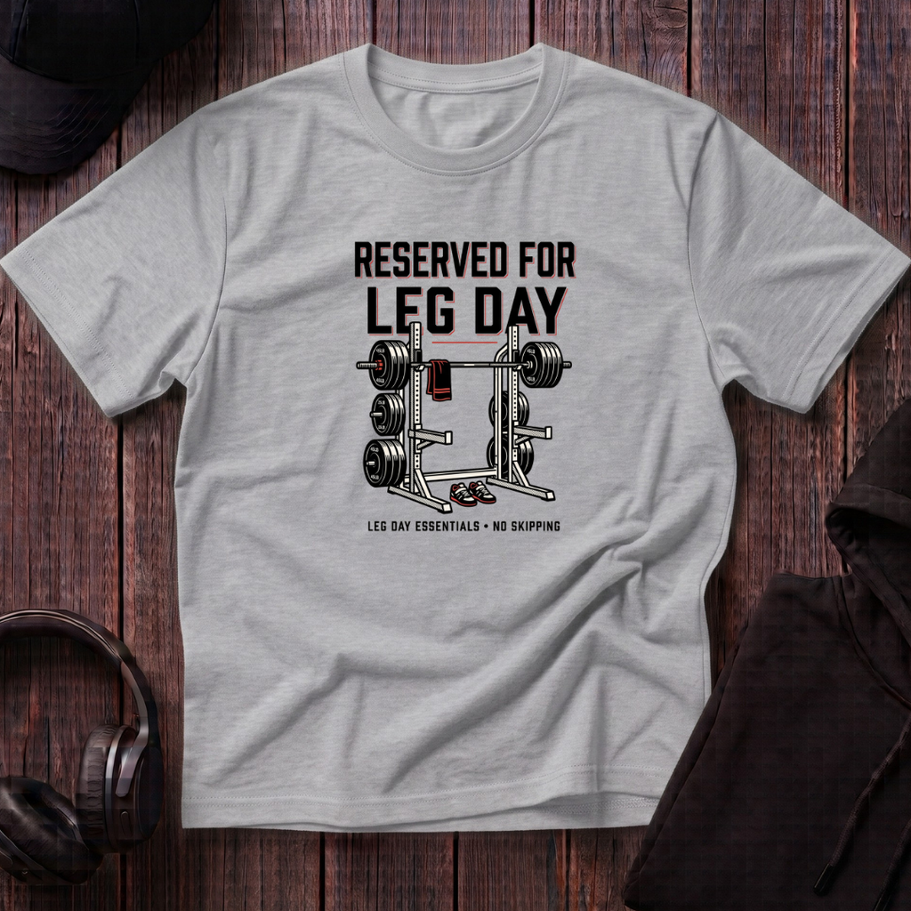 Reserved For Leg Day Tee