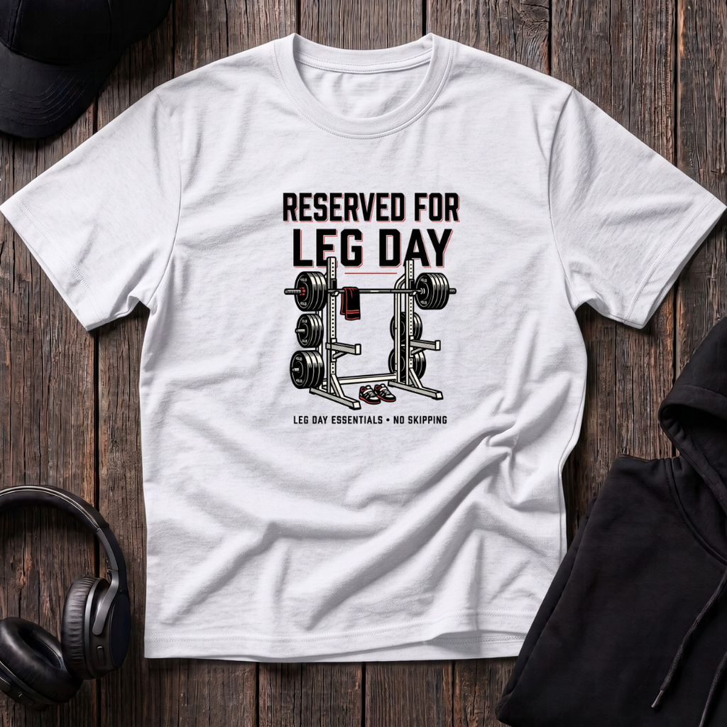 Reserved For Leg Day Tee