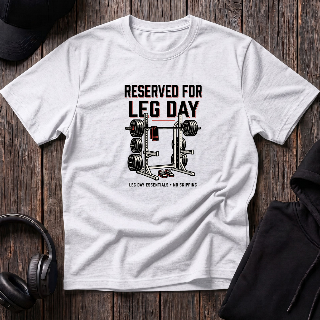 Reserved For Leg Day Tee