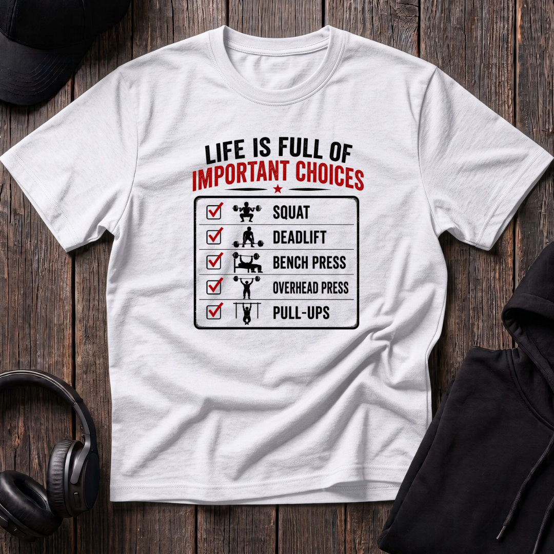 Life Is Full Of Important Choices Tee