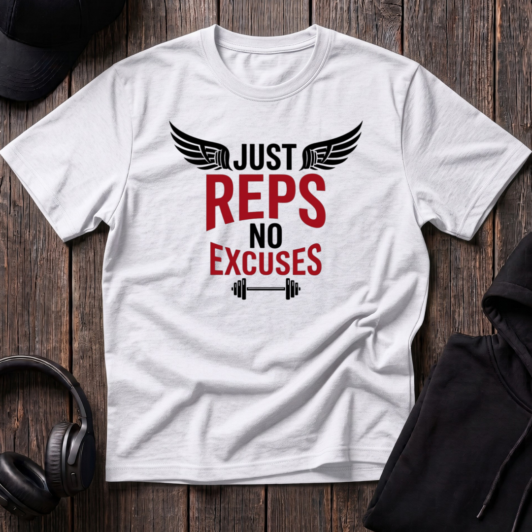 Just Reps No Excuses Tee