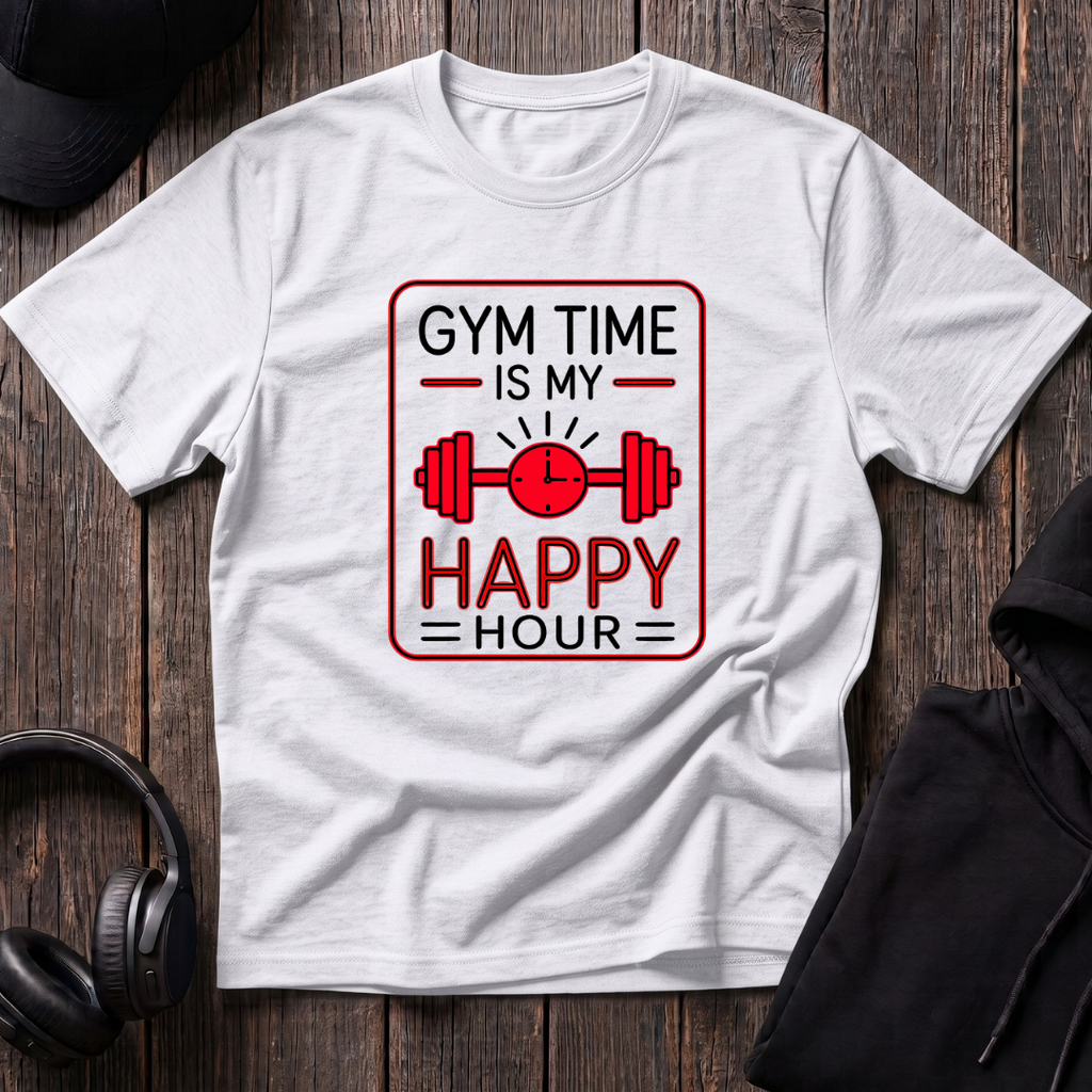 Gym Time Is My Happy Hour Tee