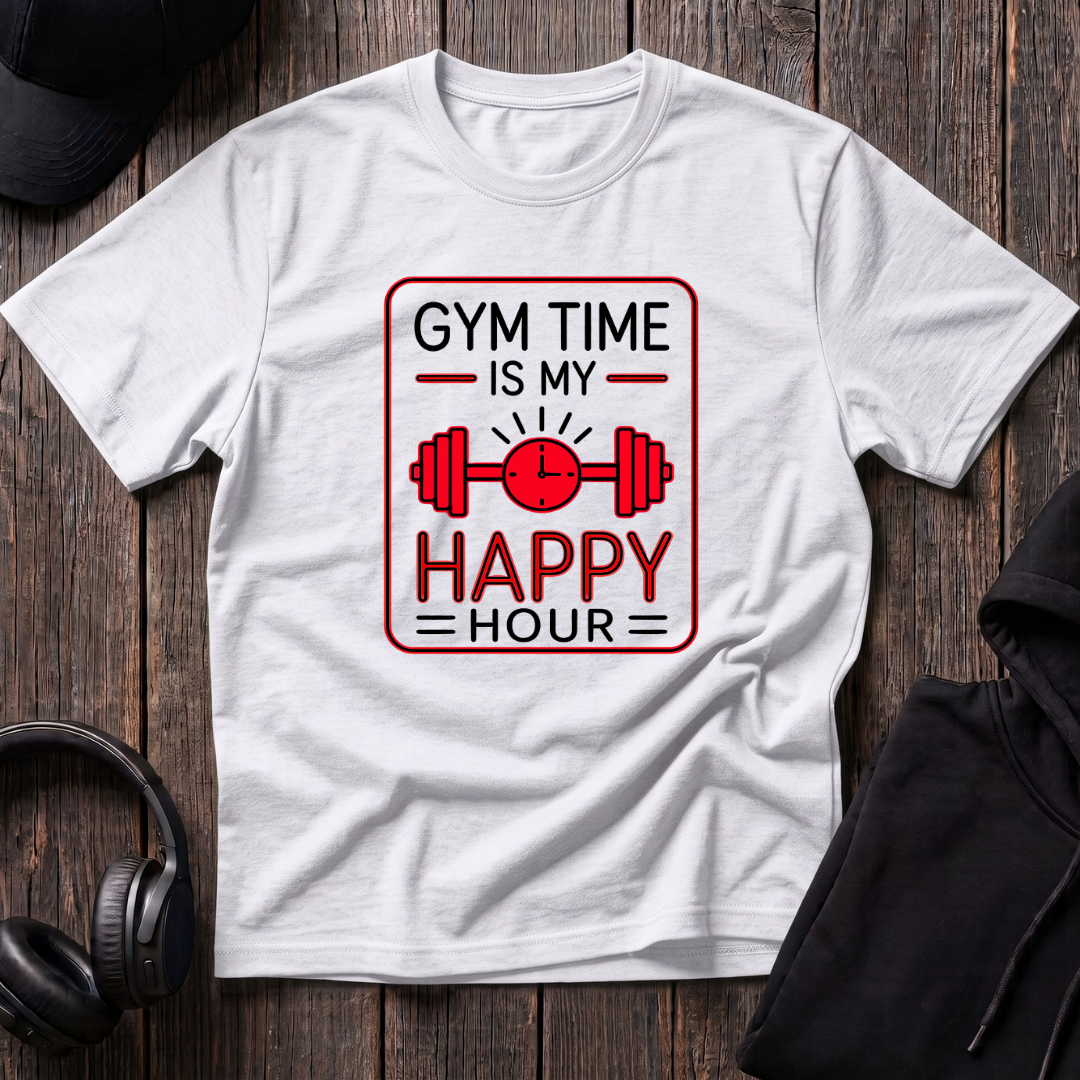 Gym Time Is My Happy Hour Tee