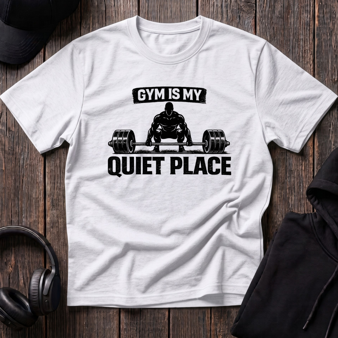 Gym Is My Quiet Place Tee