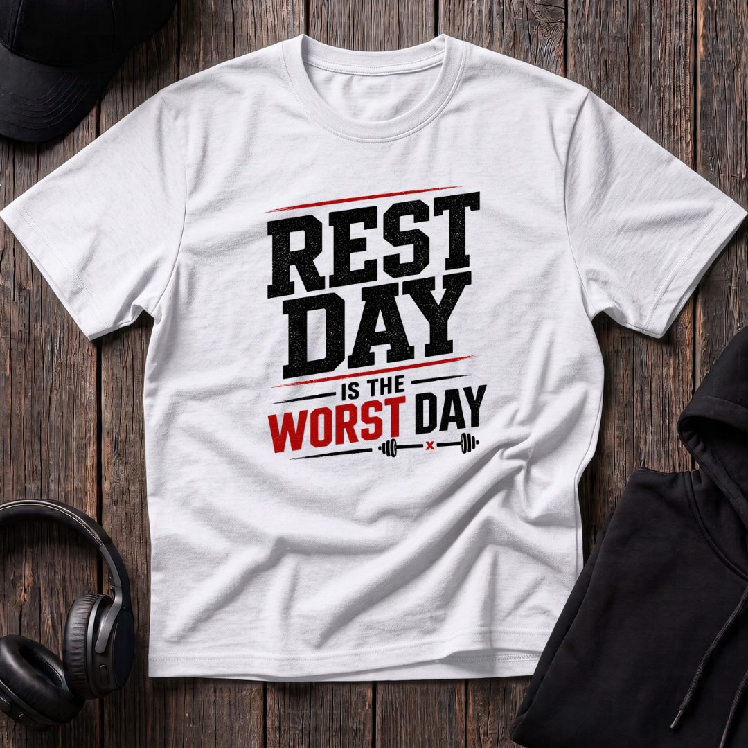 Rest Day Is The Worst Day Tee