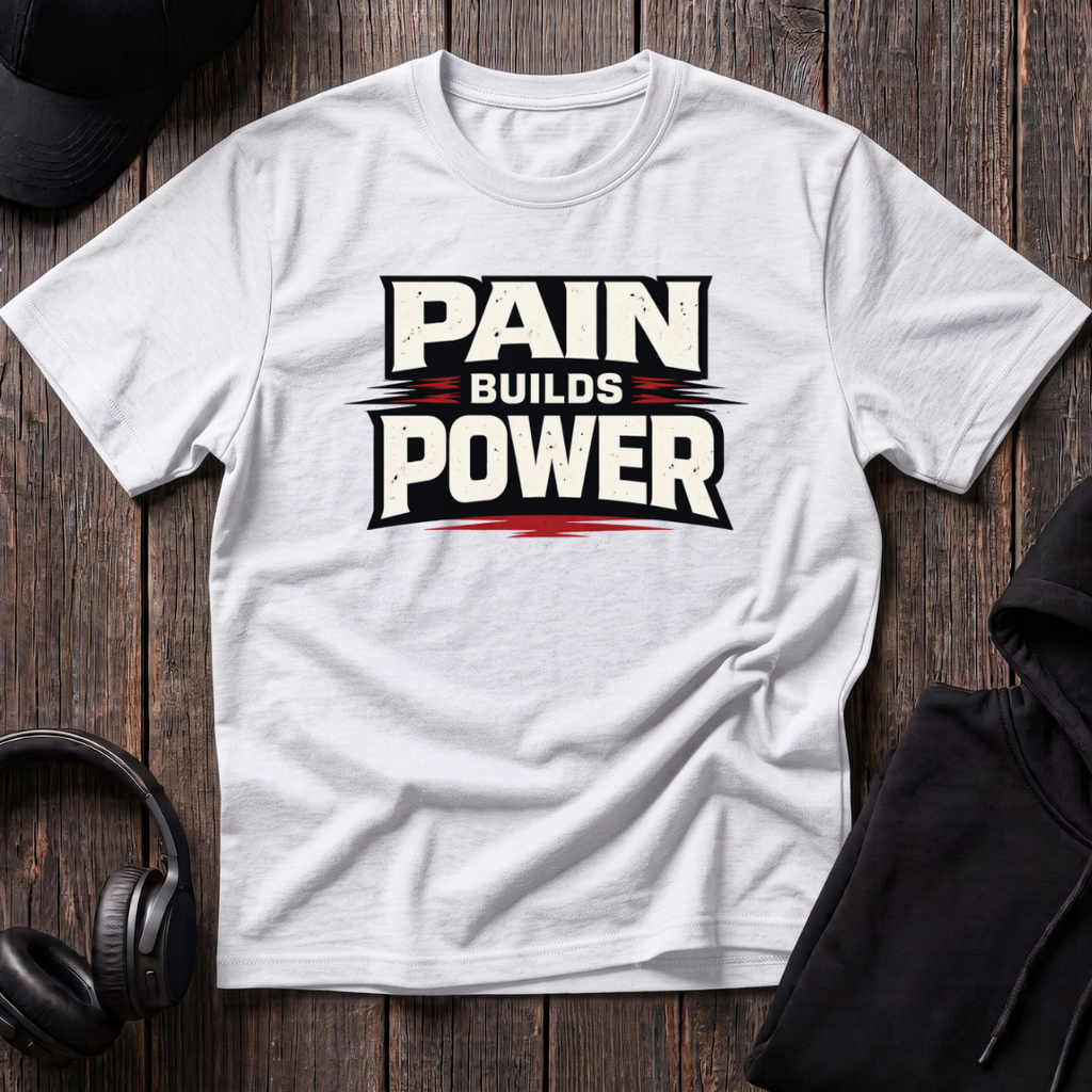 Pain Builds Power Tee