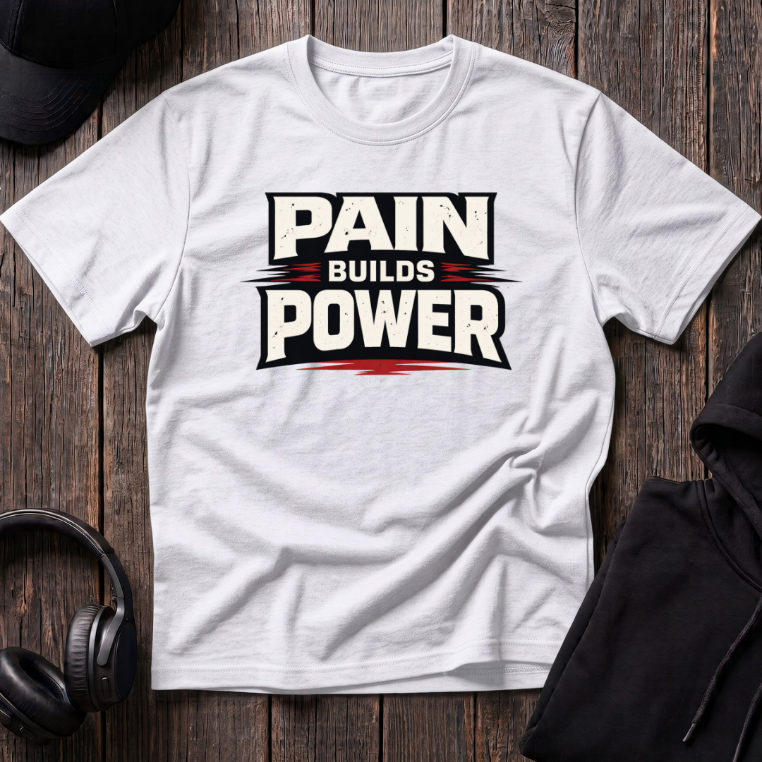 Pain Builds Power Tee