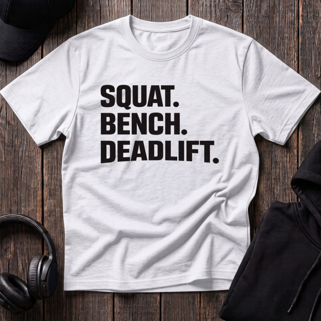 Squat Bench Deadlift Tee