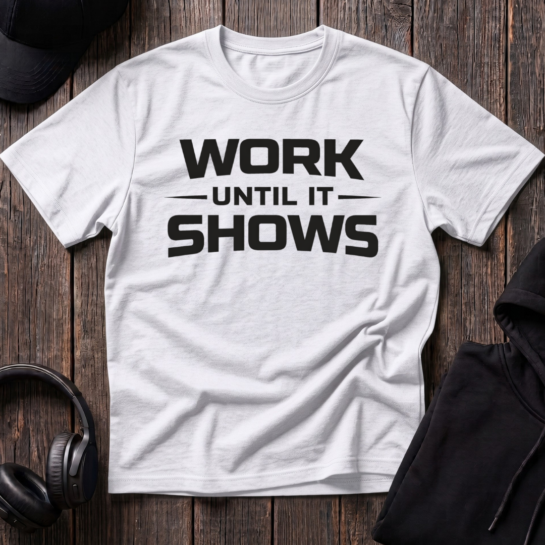 Work Until It Shows Tee