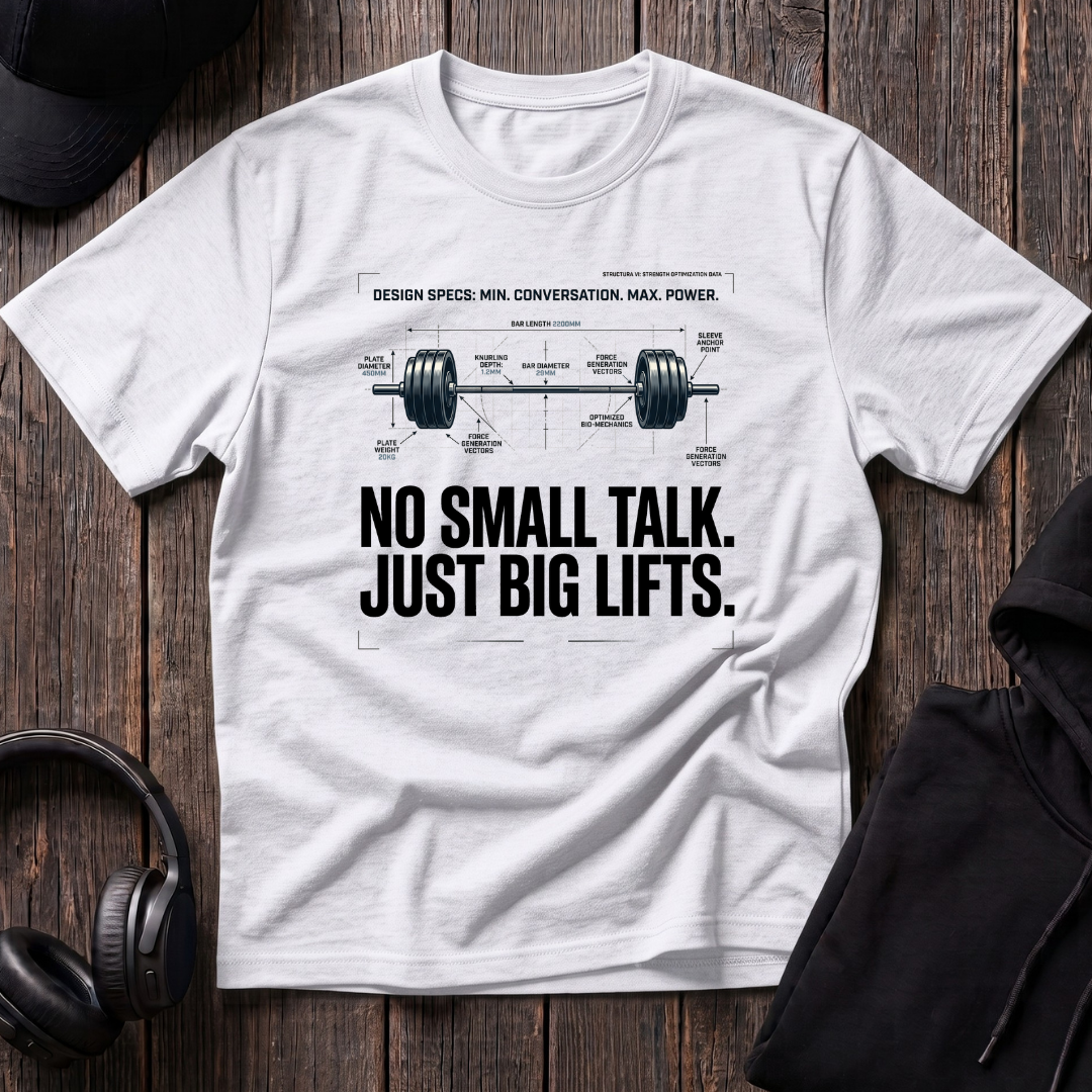 No Small Talk Tee